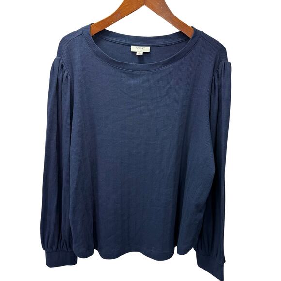 Macy's On 34th St. Plus Slub Top 2X Relaxed Fit NEW # G693 - Picture 1 of 7